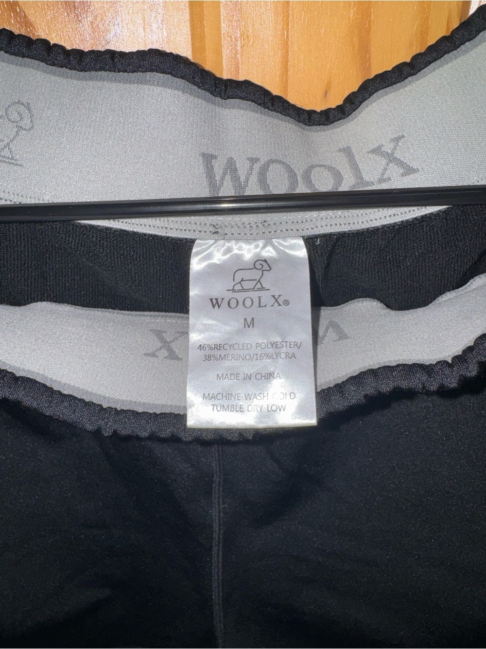 Woolx Women's Black Cozy Jogger Pants - Picture 2 of 4